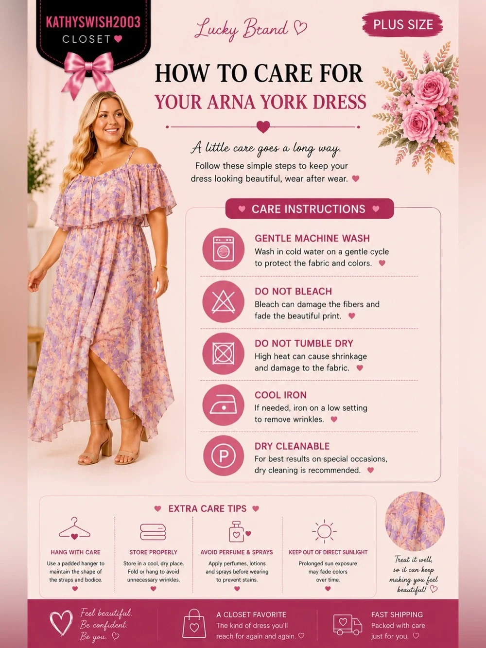 Arna York Blush St Tropez Cold Shoulder Dress Size 22/24 - Picture 7 of 16